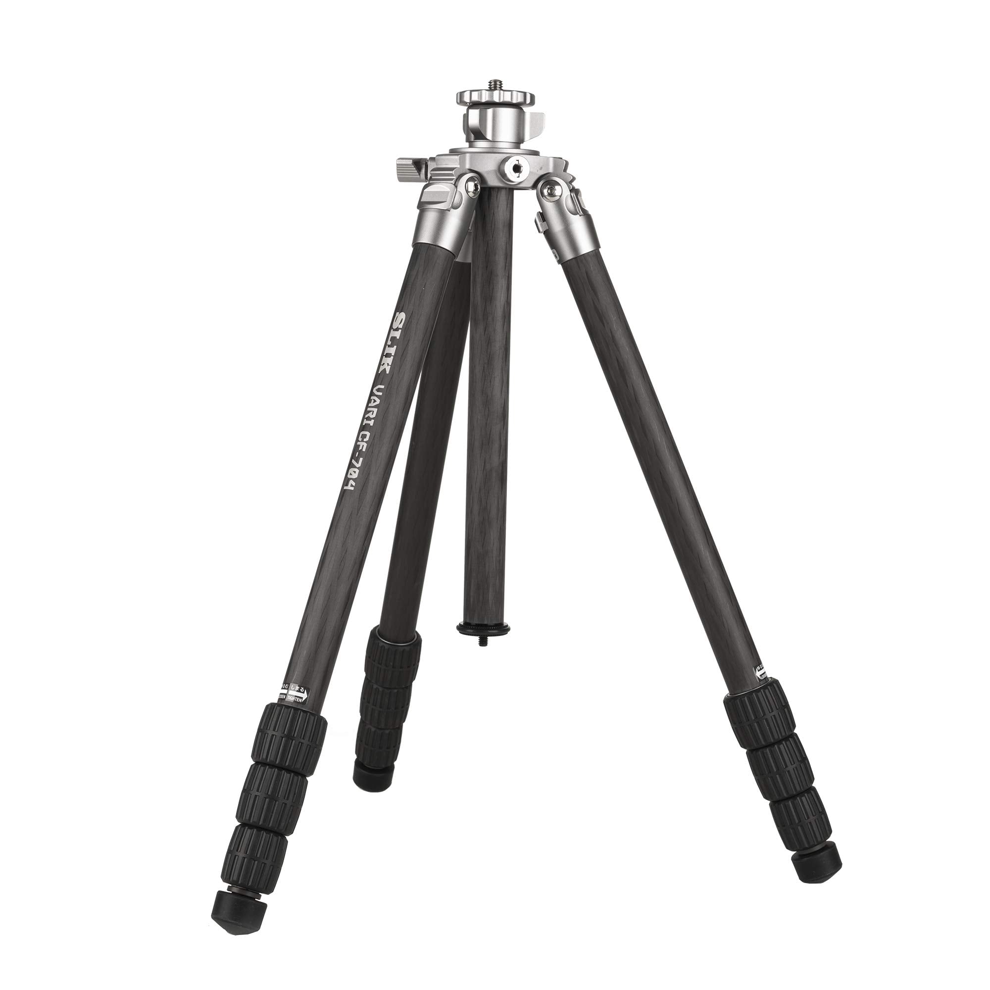 Slik Pro Vari Cf 704 4 Section Carbon Fiber Professional Tripod Kit